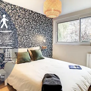 Ancely Neuf Deco Aero - Parking Gratuit - Proche Blagnac Appartement
